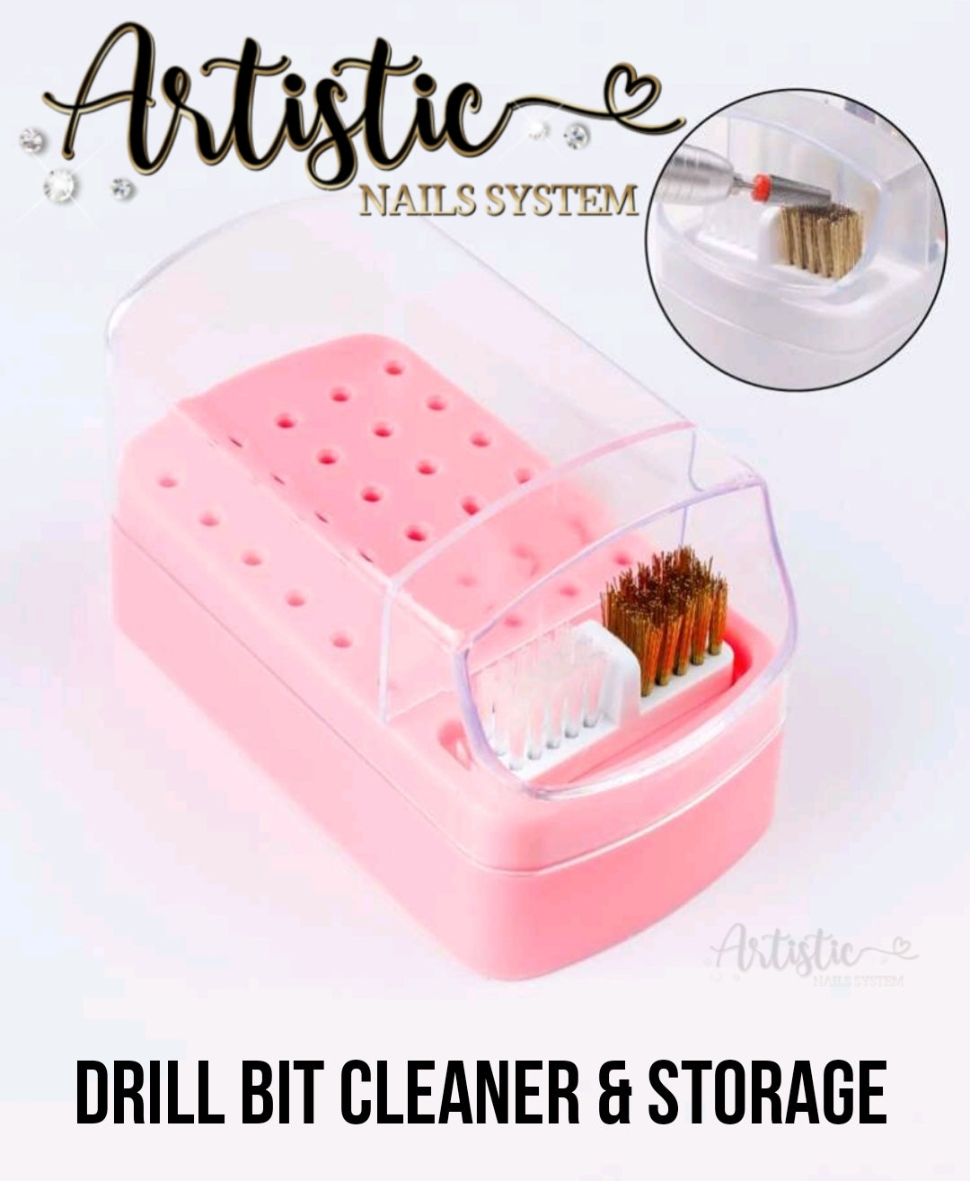 Drill Bit Cleaner & Storage