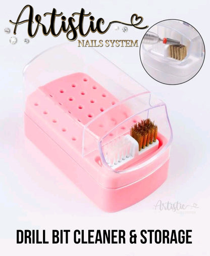 Drill Bit Cleaner & Storage