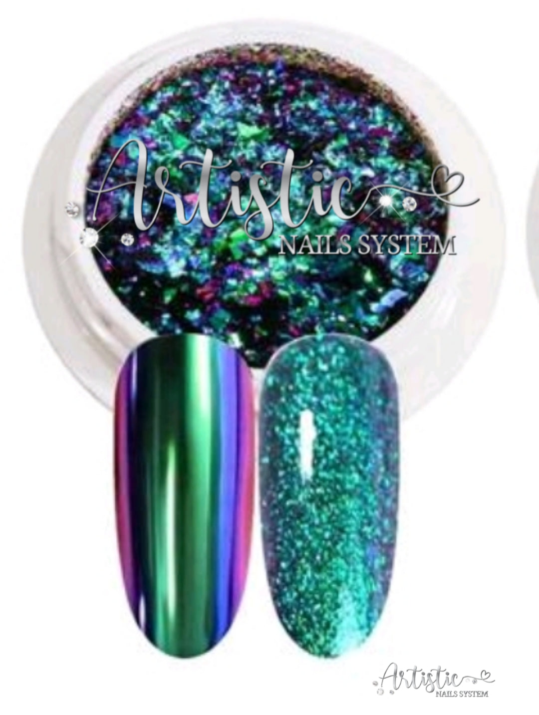 Chrome Powder (Green&Blue)