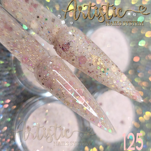 125 Acrylic Glitter Mix