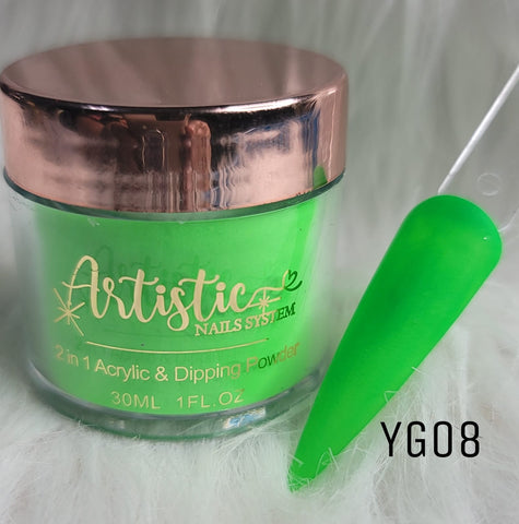 Acrylic & Dipping Powder YG 08