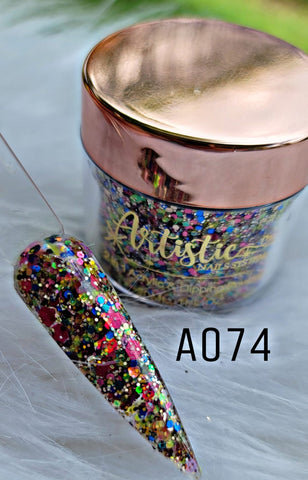 Acrylic Glitter Mix A074