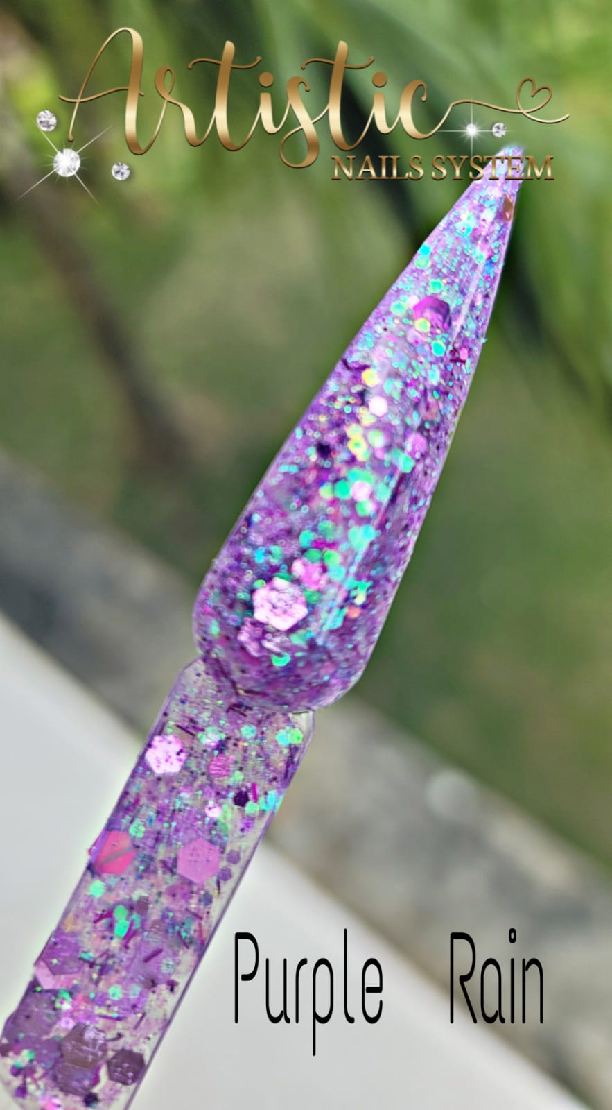 Acrylic Glitter Mix Purple Rain 10gr