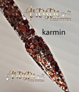 Acrylic Glitter Mix Karmin 10gr