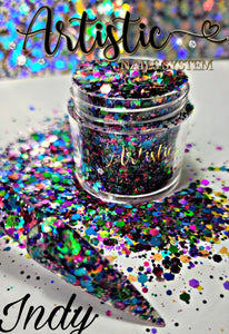 Acrylic Glitter Mix Indy