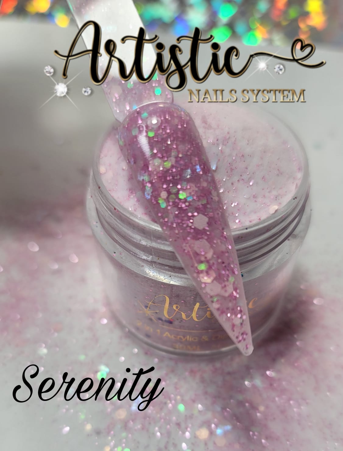 Acrylic Glitter Mix Serenity