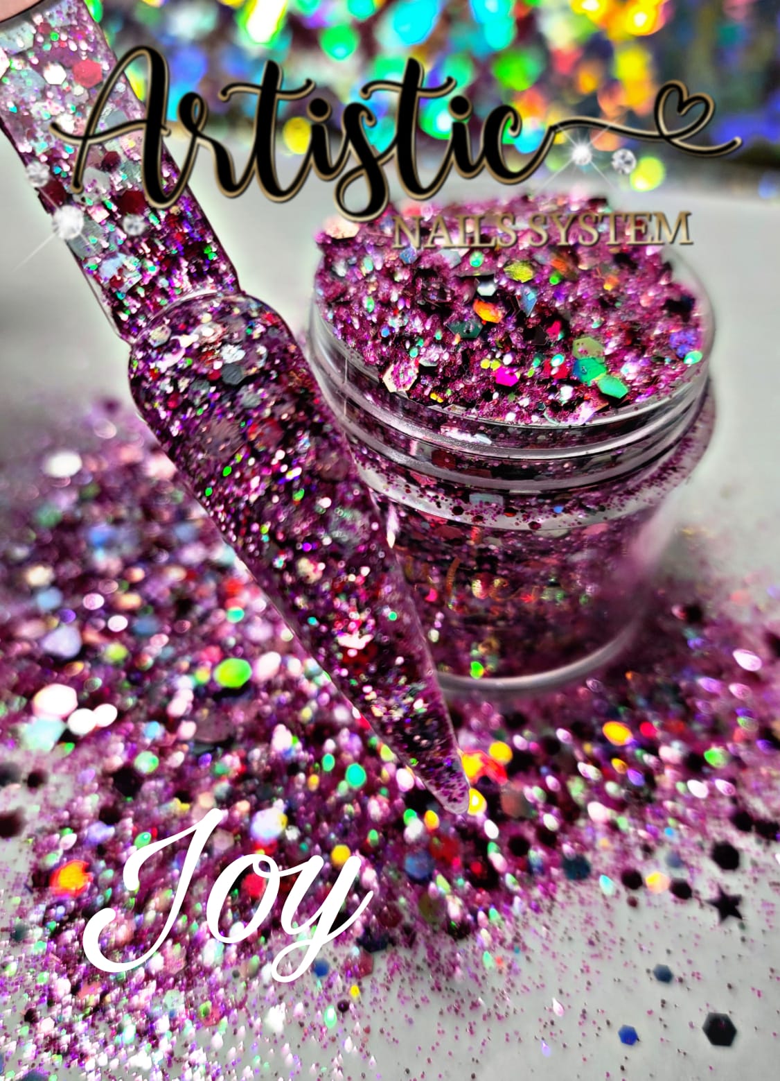 Acrylic Glitter Mix Joy