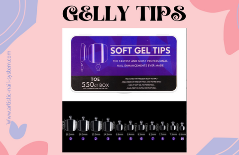 GELL TIPS (PIES)